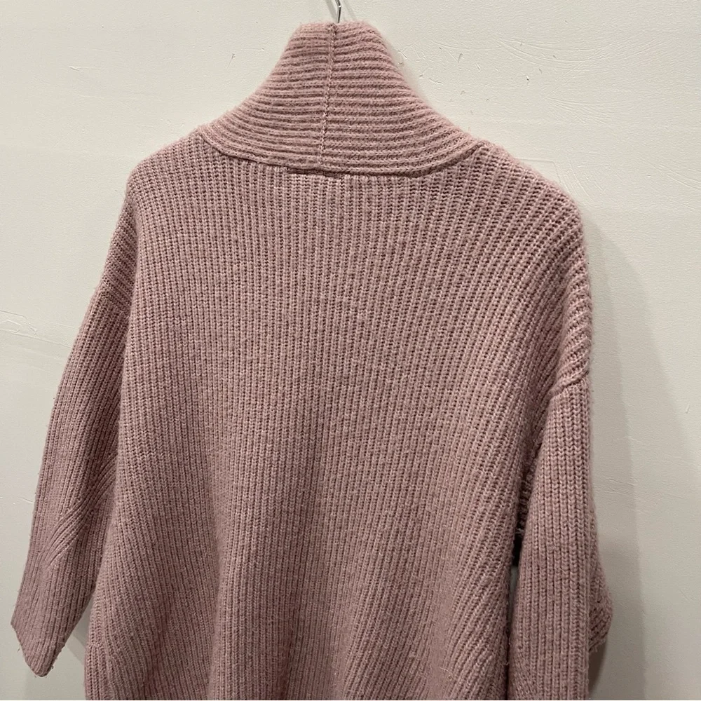 Lane Bryant Chunky Cable Knit Open Front Size 18/20 Light Pink